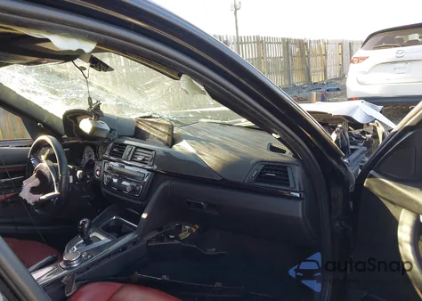 2015 BMW M3 из США, поврежденный, VIN WBS3C9C5XFP803214